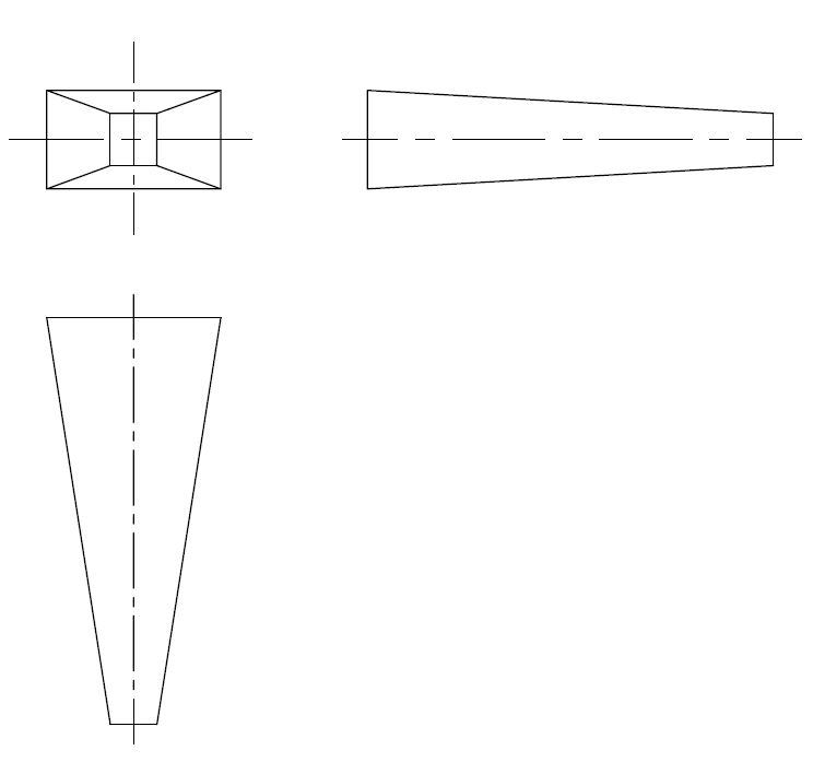 Light Guide Prism Drawing